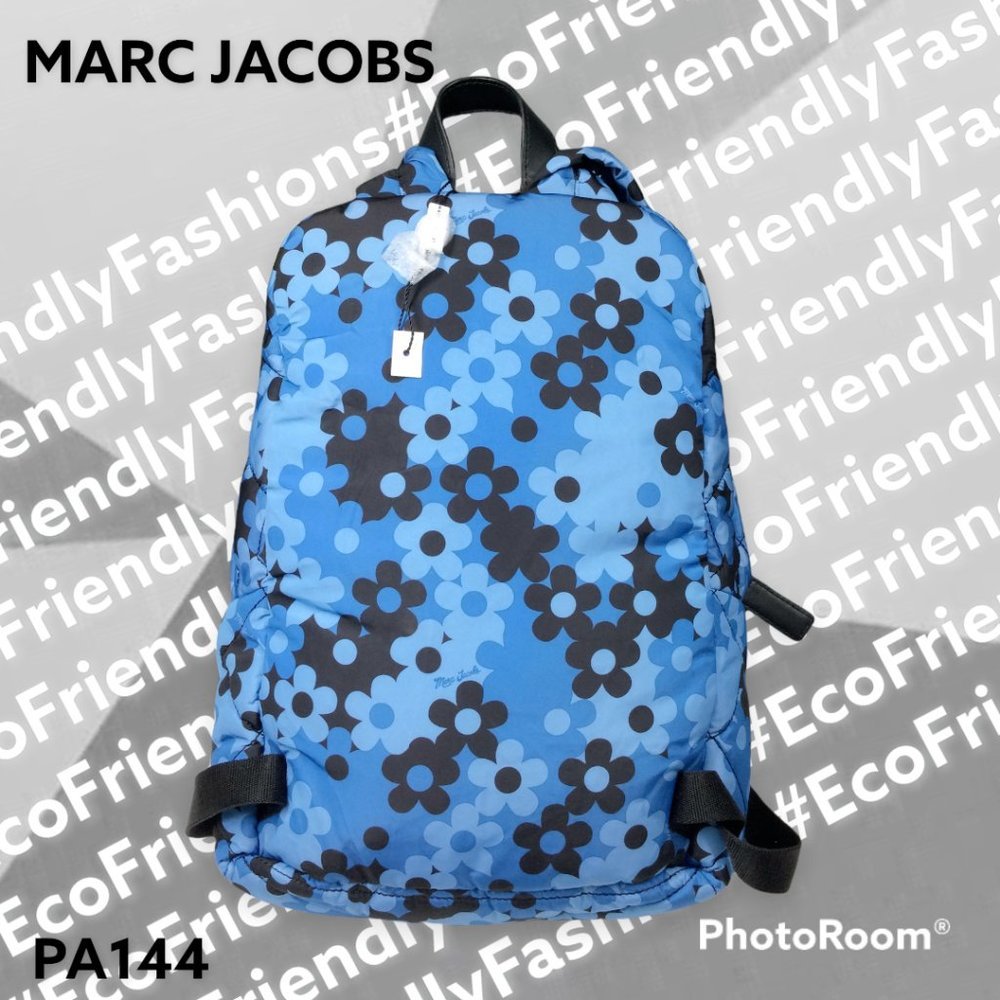 Marc Jacobs New York Women's Multicolor Quilted Floral Nylon Backpack - Picture 4 of 8